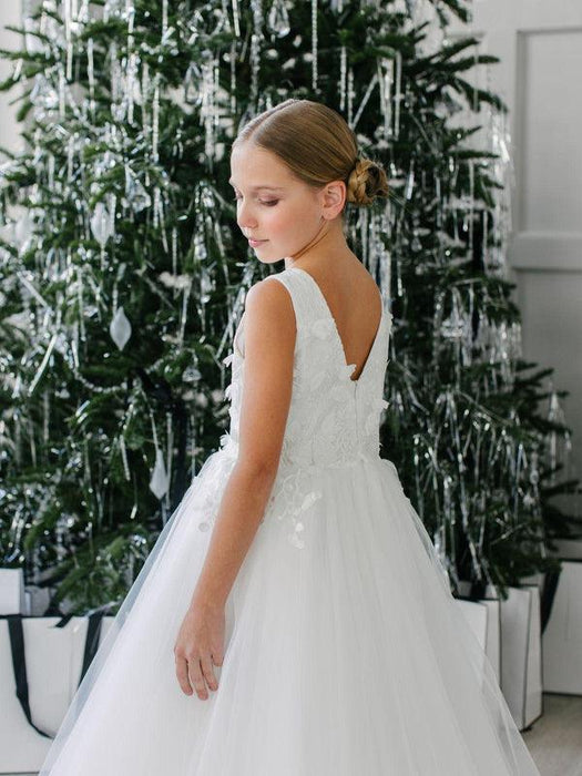 Teter Warm - Teter Warm GS82 Anastasia - Girl's Communion Dress Off White