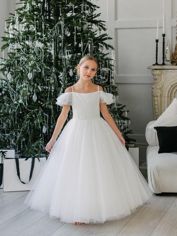 Teter Warm - Teter Warm GS88 Rai - Girl's Communion Dress Off White