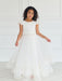 Teter Warm - Teter Warm GS901 Evelyn - Girl's Communion Dress Off White