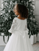 Teter Warm - Teter Warm XGS06 Miley - Girl's Communion Dress Off White