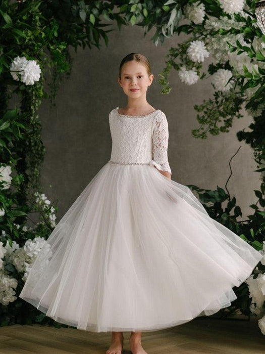 Teter Warm - Teter Warm XGS06 Miley - Girl's Communion Dress Off White