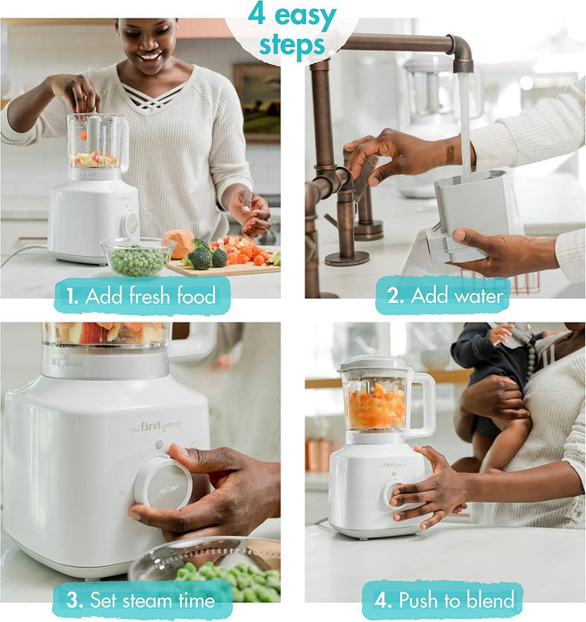 The First Years® - The First Years 2-in-1 Baby Food Maker and Steamer - 3.5 Cup Capacity