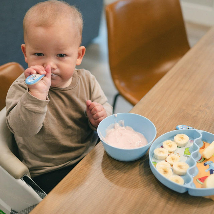 The First Years® - The First Years Bluey 3-Piece Mealtime Set with Divided Suction Plate