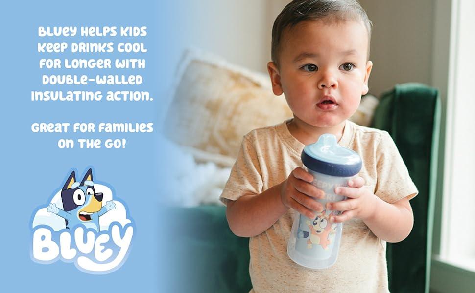 The First Years® - The First Years - Bluey Insulated Sippy Cup, 9 Oz / 266ml (1 Pack)