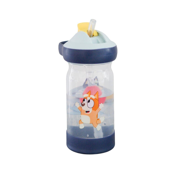 The First Years® - The First Years Bluey Sip & See™ Toddler Water Bottle w/ Floating Charm, 12 Oz