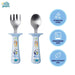 The First Years® - The First Years - Bluey Toddler Fork & Spoon Set with Handle Guards