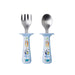 The First Years® - The First Years - Bluey Toddler Fork & Spoon Set with Handle Guards