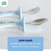 The First Years® - The First Years - Bluey Toddler Fork & Spoon Set with Handle Guards