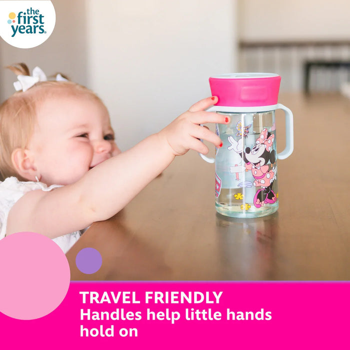 The First Years® - The First Years - Disney Minnie Mouse Pop Up Straw Trainer Cup - 14 Oz