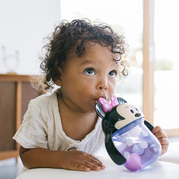 The First Years® - The First Years Minnie Mouse Weighted Straw Cup, 7 oz