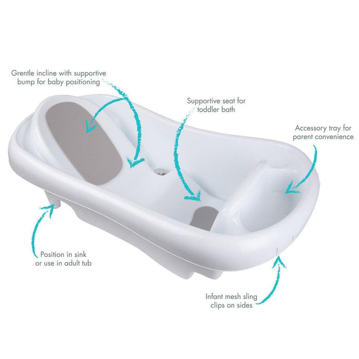 The First Years® - The First Years® - Sure Comfort® Newborn to Toddler - 3-in-1 Baby Bathtub