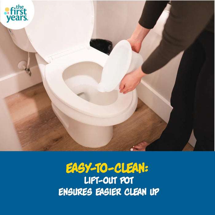 The First Years® - The First Years Spidey & Friends 2-in-1 Potty Seat – Marvel Toddler Toilet Trainer with Removable Bowl, Non-Slip Base & Fun Superhero Graphics – 18M+