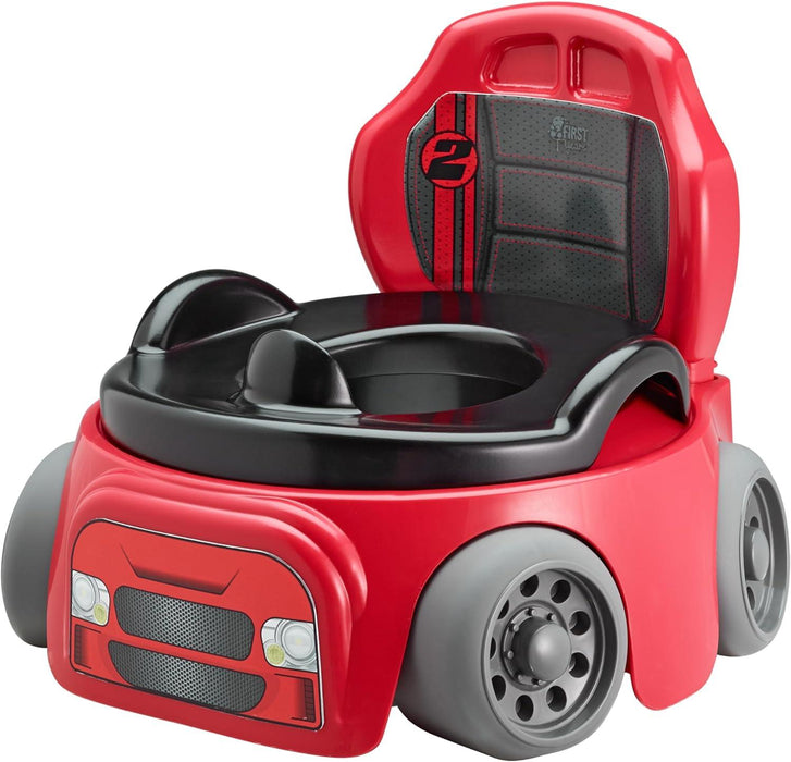 The First Years® - The First Years - Training Wheels Racer Potty System - Red
