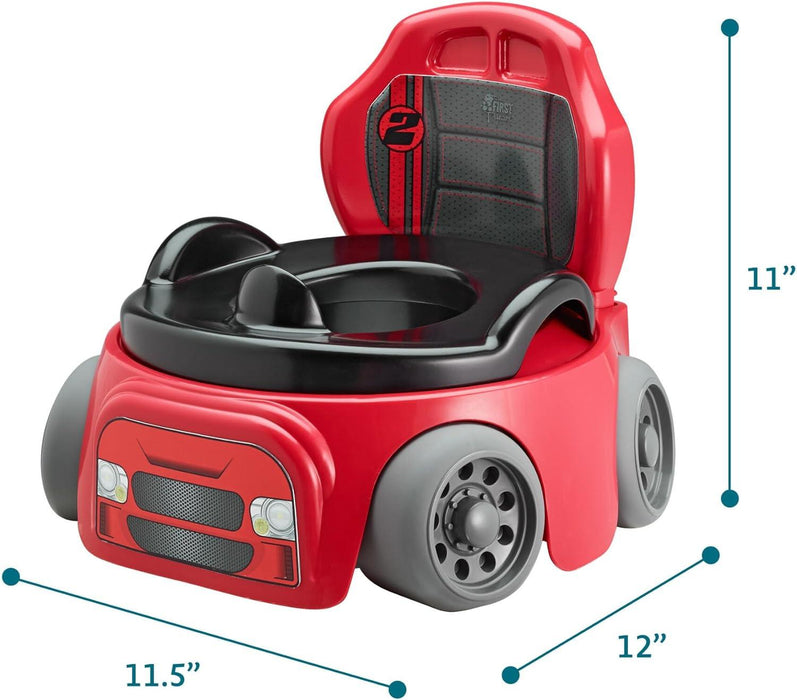 The First Years® - The First Years - Training Wheels Racer Potty System - Red