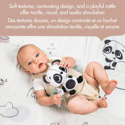 Tiny Love® - Tiny Love Black & White Décor Panda Rattle Toy