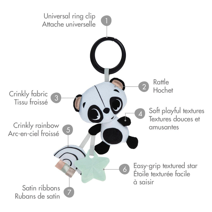 Tiny Love® - Tiny Love Black & White Décor Panda Rattle Toy