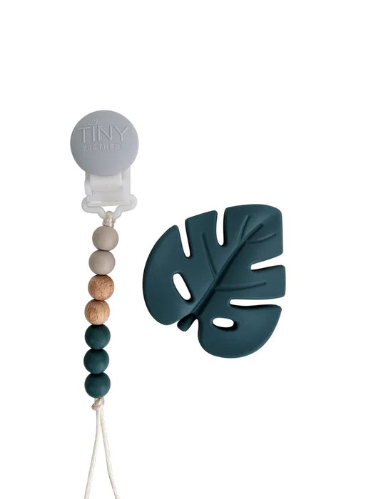 Tiny Teethers - Tiny Teether Animal Teether Toy on Beaded Strand with Clip