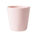 Tiny Twinkle kids plastic cup in light pink shown on a plain white background.