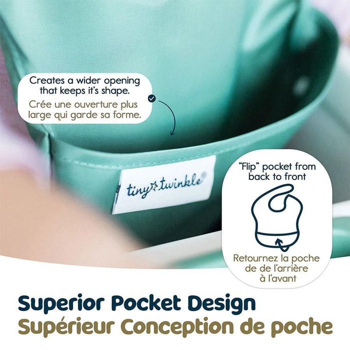 Tiny Twinkle - Tiny Twinkle Baby Easy Bibs Mess-Proof