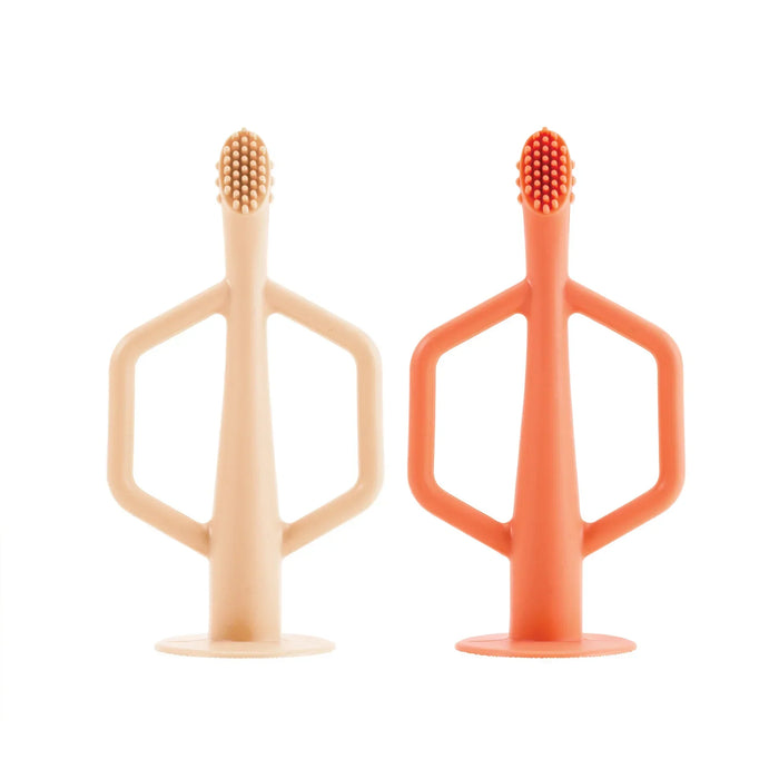 Tiny Twinkle - Tiny Twinkle Silicone Baby Training Toothbrush - 2 Pack