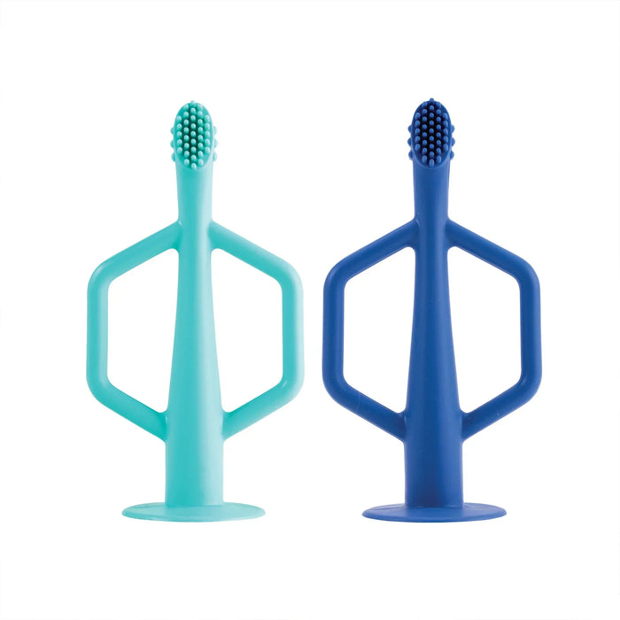 Tiny Twinkle - Tiny Twinkle Silicone Baby Training Toothbrush - 2 Pack