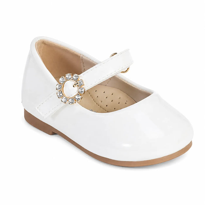 Chaussures ornementées de strass Tip Top USA® Patent Baby | 4 à 9