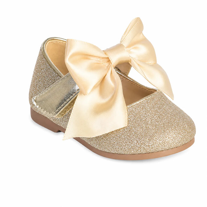 Chaussure bébé pailletée avec nœud décoratif Tip Top USA® | 1 à 9