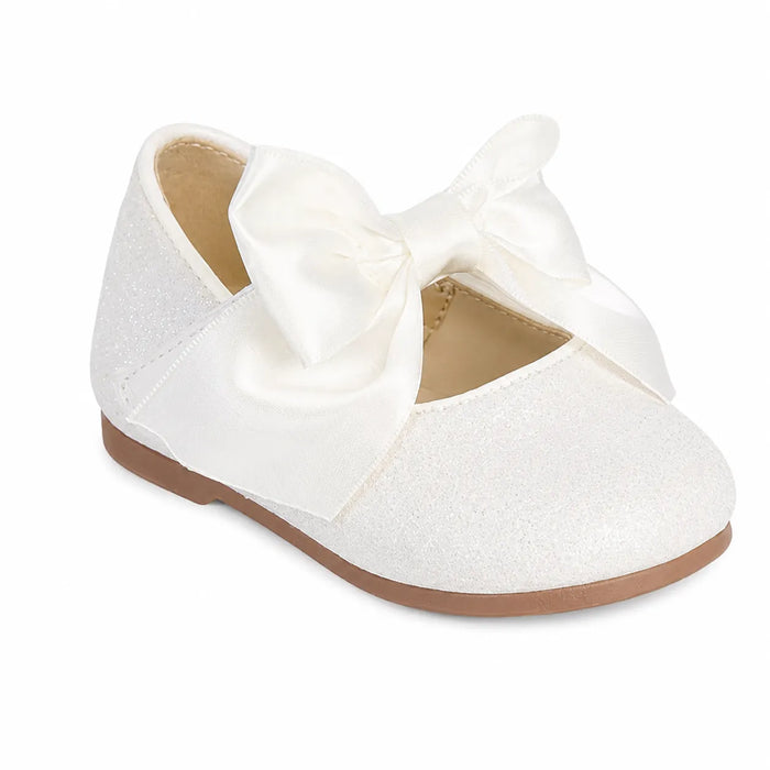 Chaussure bébé pailletée avec nœud décoratif Tip Top USA® | 1 à 9