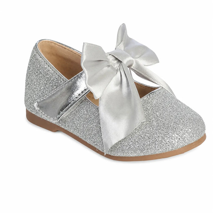 Chaussure bébé pailletée avec nœud décoratif Tip Top USA® | 1 à 9