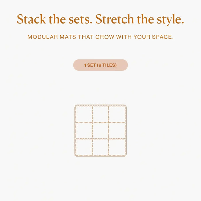 Toddlekind® - Toddlekind Classic Puzzle Playmat — Non‑Toxic EVA Foam, Expandable Size