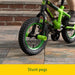 Tomy® - John Deere Mean Green Kid's Bicycle with Removable Training Wheels – 12ʺ Boy’s Bike – Ages 3 and Up