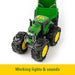 Tomy® - John Deere Monster Treads Tractor with Wagon