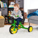 Tomy® - John Deere Steel Tricycle with Basket – Durable Ride-On Toy for Kids
