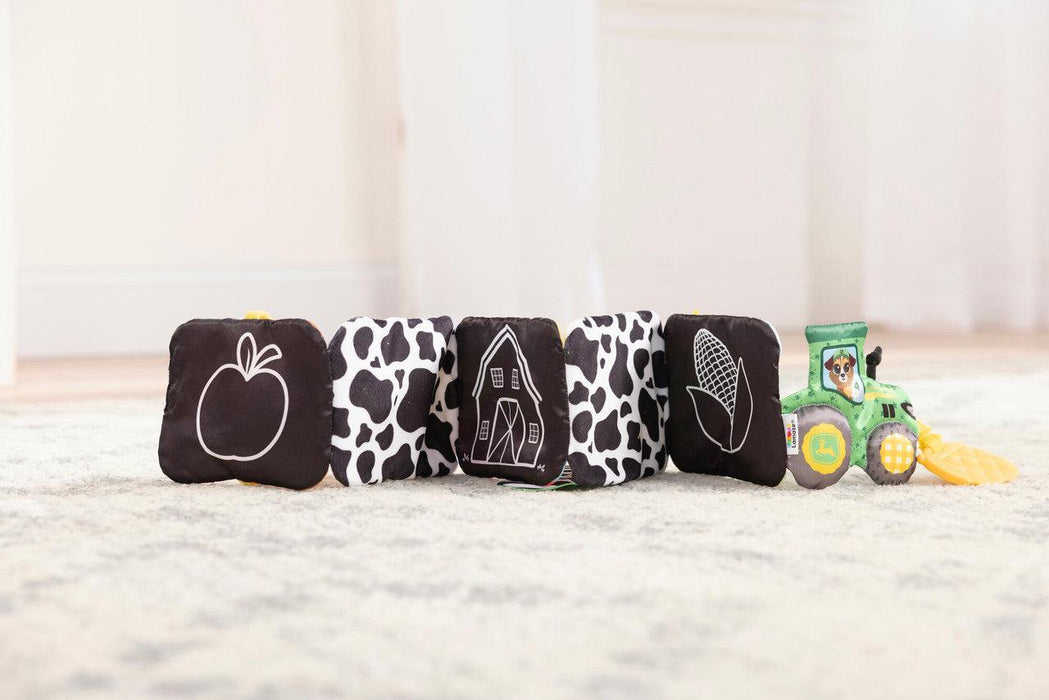 Tomy® - Lamaze & John Deere Farm to Table Journey – Sensory Toy – Folding Soft Book