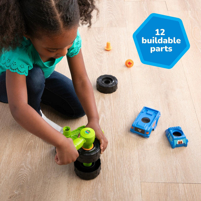 Tomy® - Tomy Build-A-Buddy™ Monster Truck 2-in-1 Toy with Hand Ratchet