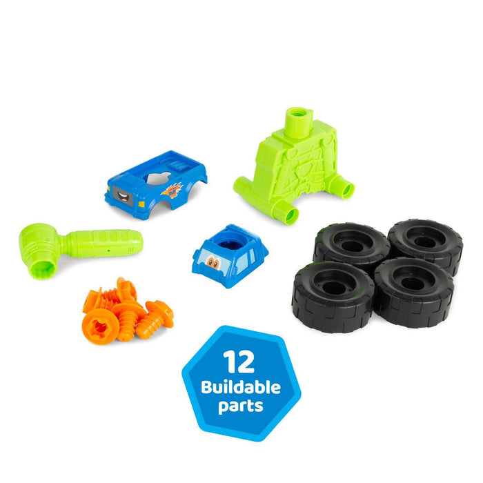 Tomy® - Tomy Build-A-Buddy™ Monster Truck 2-in-1 Toy with Hand Ratchet