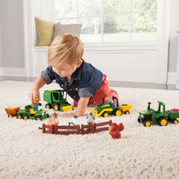 Tomy® - TOMY John Deere 1st Farming Fun – Fun on the Farm 20 Pieces Play Set