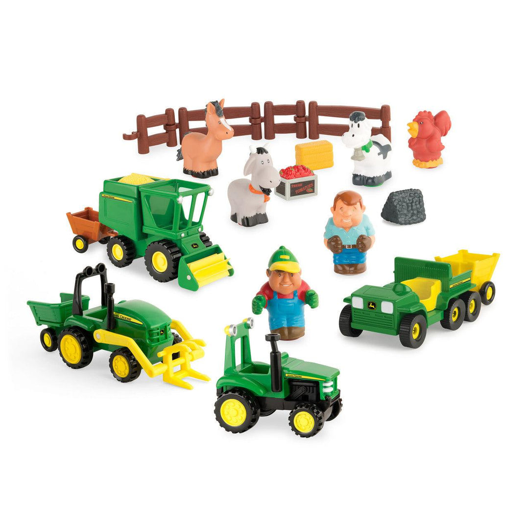 Tomy® - TOMY John Deere 1st Farming Fun – Fun on the Farm 20 Pieces Play Set