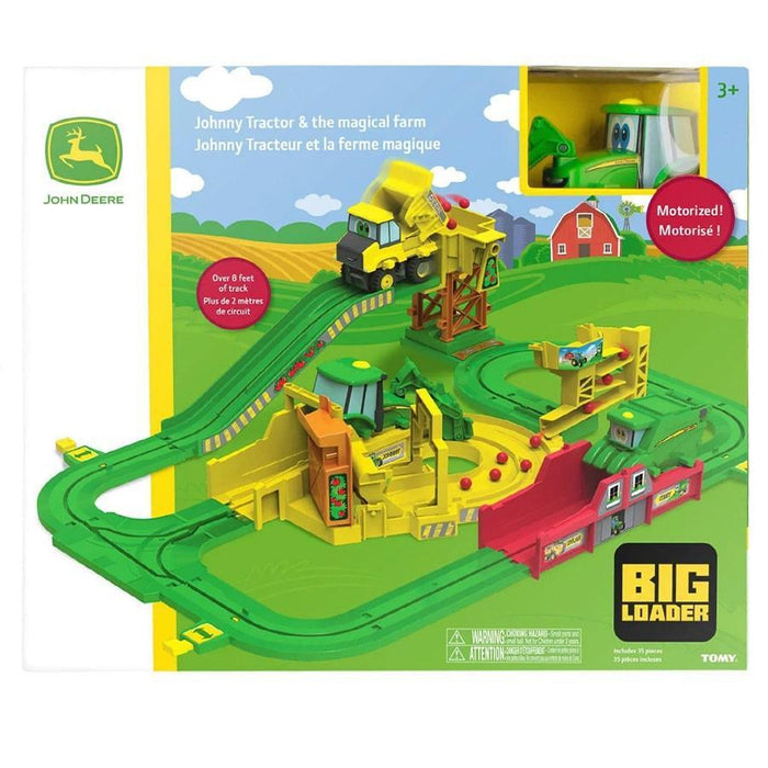 Tomy® - Tomy John Deere Kids Big Loader Johnny Tractor Playset