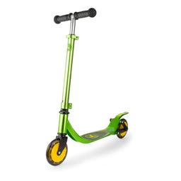 Tomy® - Tomy - John Deere Kids’ Kick Scooter – Lightweight Aluminum Scooter with Lighted Wheels & Adjustable Height – Ages 5+
