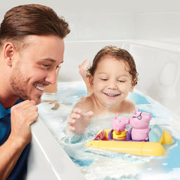 Tomy® - Tomy Toomies Peppa Pig Bath Toy Pull & Go Pedalo (18m+)