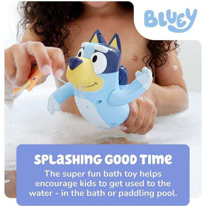 Tomy® - Tomy Toomies Swimming Bluey Bath Toy with Seahorse