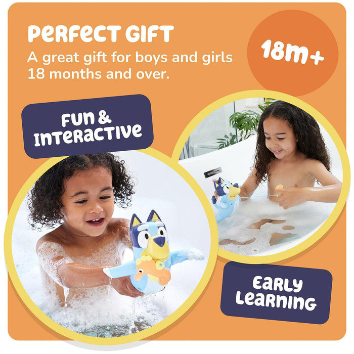 Tomy® - Tomy Toomies Swimming Bluey Bath Toy with Seahorse