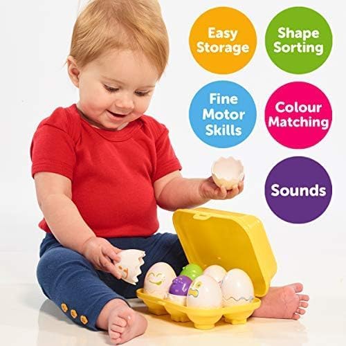 TOMY Toomies Hide & Squeak Eggs