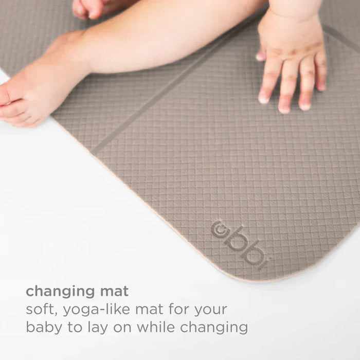Ubbi® - On-The-Go Changing Mat Bag | Portable, Stylish & Practical