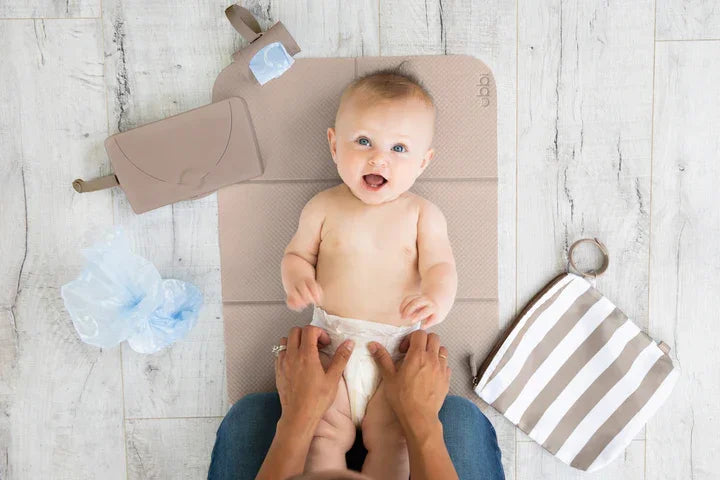 Ubbi® - On-The-Go Changing Mat Bag | Portable, Stylish & Practical