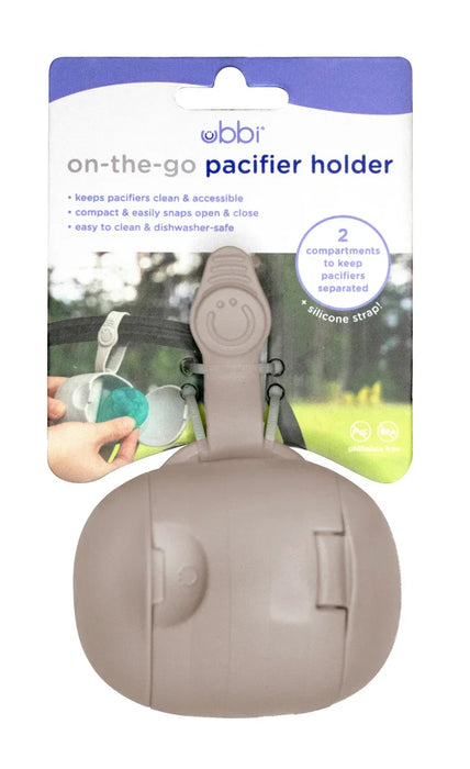 Ubbi® - On-The-Go Pacifier Holder | Compact, Hygienic & Stylish
