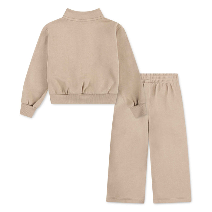 Nike Wide Leg Club Fleece Set – Hemp (4 to 6X)
