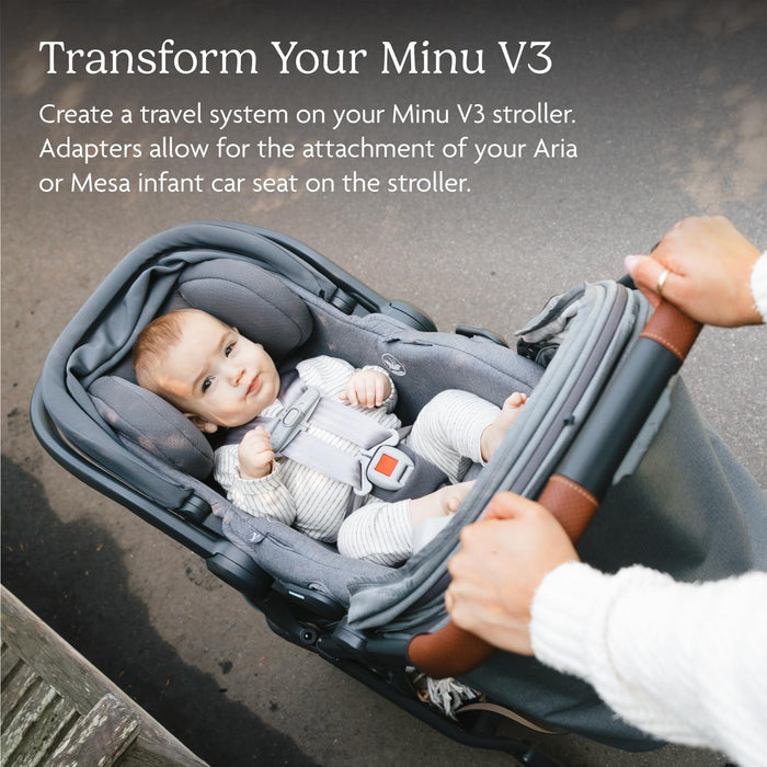 uppababy minu carrycot UPPAbaby MINU Car Seat Adapters | Compatible with Aria & Mesa
