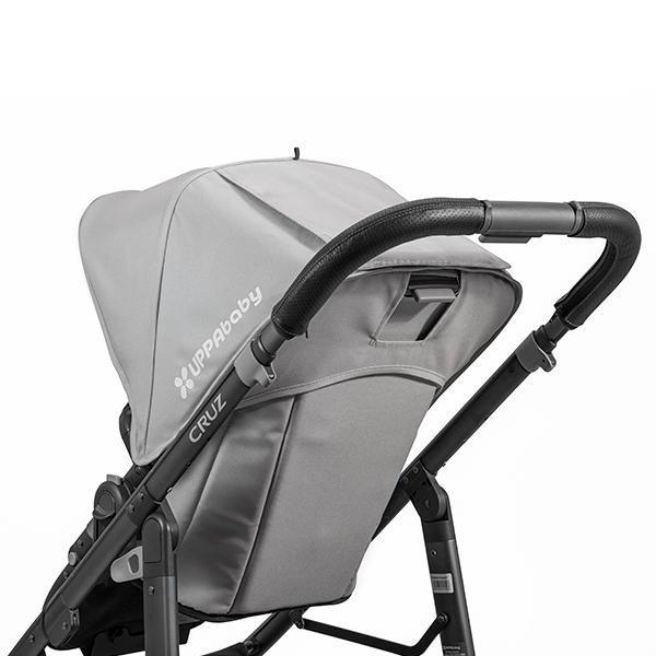 uppababy leather handle UPPAbaby Black Cruz Leather Handlebar Cover